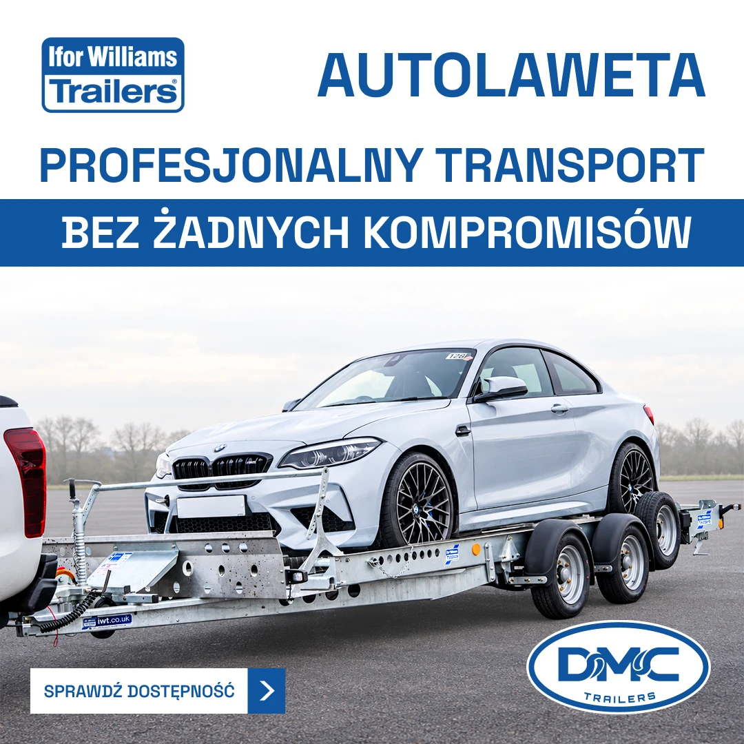 DMC Trailers: grafika reklamowa Autolaweta